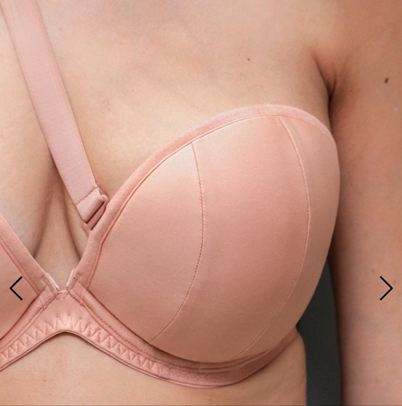 NEW Curvy Kate Superhero Multiway Plunge Bra Sz 38G (UK 38F) In Latte Beige - Picture 8 of 12